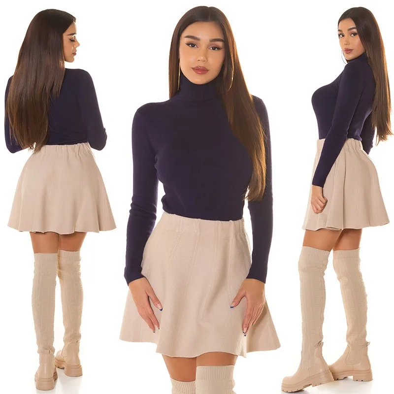 Basic Turtleneck Jumper - Image 10