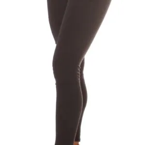 Highwaist push-up jeans with button details